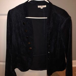 Blue Suede blazer